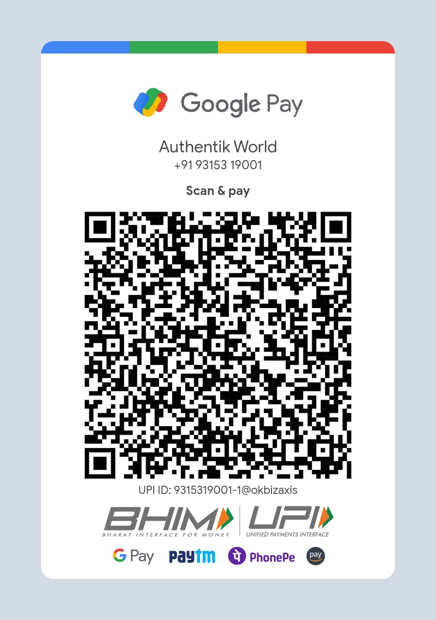 Scan to Pay — Authentik World